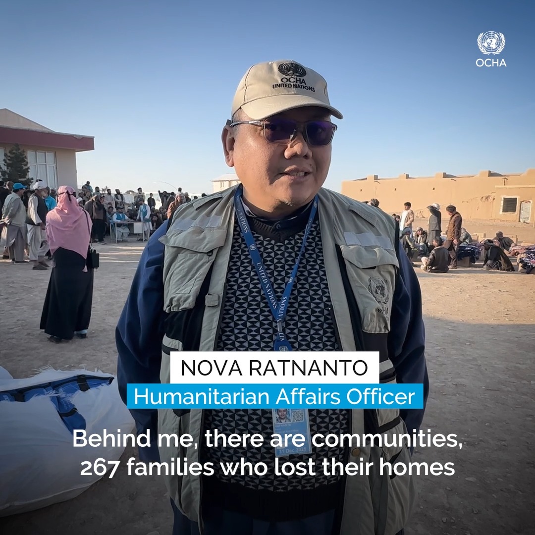 ❗ Hundreds of families have lost their homes to the recent earthquake in #Afghanistan. As winter approaches, they need urgent support to rebuild their homes and find shelter to survive the cold.❄️ Help us deliver life-saving aid: