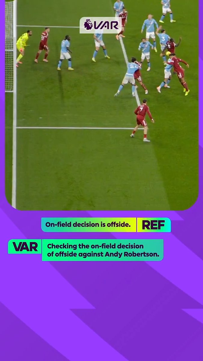 "An obvious action which clearly impacts on the goalkeeper." Listen to VAR audio from Liverpool's disallowed goal against Man City as they talk through a tight call.