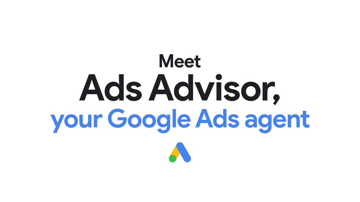 ๐ค ๐ ๐ฒ๐ฒ๐ ๐๐ฑ๐ ๐๐ฑ๐๐ถ๐๐ผ๐ฟโyour new Google Ads agent. Ads Advisor is here to help you proactively manage campaigns directly within Google Ads to optimize performance and take action. Hereโs how: ๐ถ ๐ ๐ฎ๐
๐ถ๐บ๐ถ๐๐ฒ ๐ฝ๐ฒ๐ฟ๐ณ๐ผ๐ฟ๐บ๐ฎ๐ป๐ฐ๐ฒ ๐๐ถ๐๐ต ๐บ๐ถ๐ป๐ถ๐บ๐ฎ๐น ๐ฒ๐ณ๐ณ๐ผ๐ฟ๐: Ads Advisor provides personalized recommendations to meet your campaign goals. ๐จ ๐๐ฟ๐ฒ๐ฎ๐๐ฒ ๐ป๐ฒ๐ ๐ฐ๐ฎ๐บ๐ฝ๐ฎ๐ถ๐ด๐ป๐, ๐ฎ๐๐๐ฒ๐๐ ๐ฎ๐ป๐ฑ ๐ธ๐ฒ๐๐๐ผ๐ฟ๐ฑ๐: meet the demand for fresh, high-performing creative by using Ads Advisor as a powerful brainstorming and generation tool. โ๏ธ ๐๐ถ๐
๐ฝ๐ผ๐น๐ถ๐ฐ๐ ๐ถ๐๐๐๐ฒ๐ ๐ฎ๐ป๐ฑ ๐๐ฟ๐ผ๐๐ฏ๐น๐ฒ๐๐ต๐ผ๐ผ๐ ๐ฑ๐ถ๐๐ฎ๐ฝ๐ฝ๐ฟ๐ผ๐๐ฎ๐น๐: Ads Advisor can act as your Policy and Performance Diagnostics expert. Ads Advisor is coming soon in beta this December for global English language accounts โ
