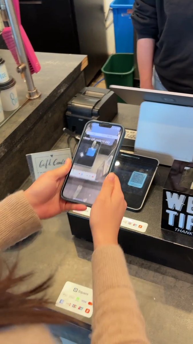 POV: you pay for your coffee with bitcoin ☕