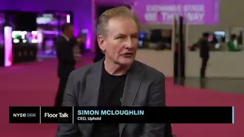 Uphold CEO Simon McLoughlin joined NYSE 🏛 to talk about what’s next for digital finance. From real U.S. dollars on-chain to new ways to borrow and earn through DeFi, we’re building the bridge that connects everyday users to an on-chain future.