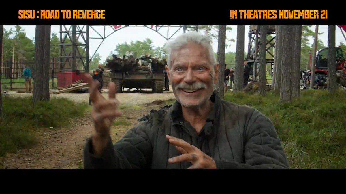 “This movie is pure mayhem.” SISU: Road to Revenge is exclusively in movie theatres November 21. Get tickets now!