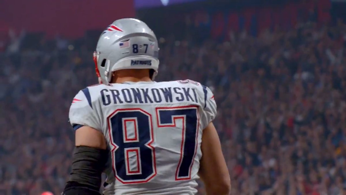 .Rob Gronkowski was a MONSTER.