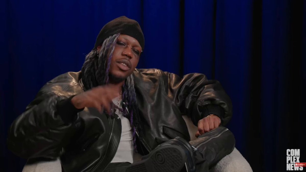 Destroy Lonely reacts to the "f*ck dat h*e for me 5🖤" meme 😭 "My girlfriend is not a wh*re, I love my woman, but that meme is hilarious and we laugh at that sh*t all the time." (via Complex Music / jordan)
