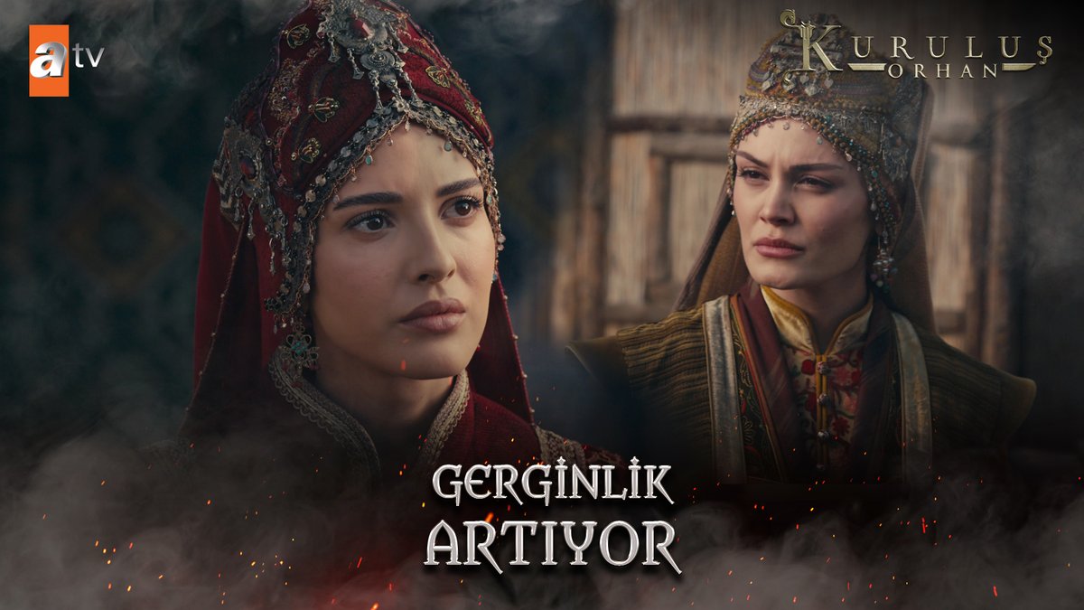 Nilüfer Hatun ve Gonca Hatun arasındaki gerginlik artıyor! "O vakit Alaeddin Bey çağırdığında gelecektin!" #KuruluşOrhan atv