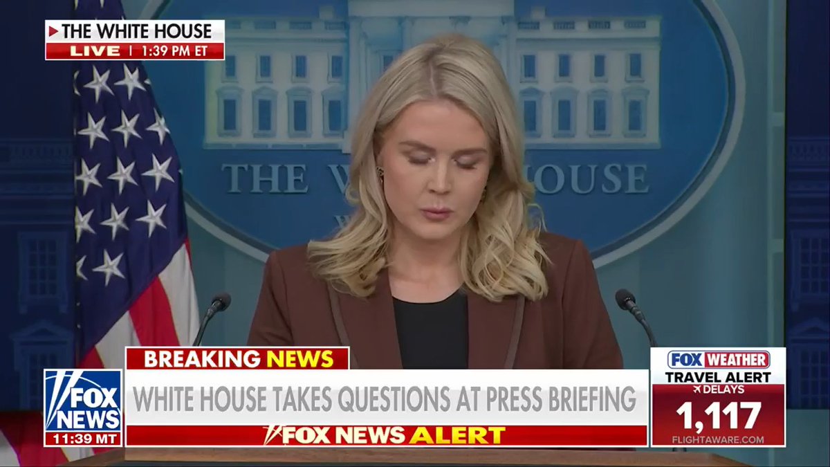 NEW: Karoline Leavitt responds after Democrats release emails detailing previously undisclosed communications from Jeffrey Epstein about President Trump. “These emails prove absolutely nothing other than the fact that President Trump did nothing wrong.” “What President Trump has always said is that he was from Palm Beach, and so was Jeffrey Epstein.” “Jeffrey Epstein was a member at Mar-a-Lago until President Trump kicked him out because Jeffrey Epstein was a pedophile, and he was a creep.”