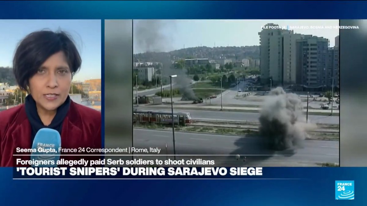 Rich Europeans paid the Serb army for "sniper tourism" trips to shoot civilians during the siege of Sarajevo. Italy has now launched an investigation.