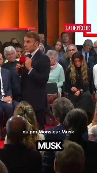 🟠 Emmanuel Macron est un vieux. Il est vieux dans sa tête et vieux dans sa manière de voir les choses. La façon dont il parle des réseaux sociaux et de 𝕏 (toujours en mal) est à des années lumières de la réalité. 𝕏, comme tous les réseaux sociaux, n'est pas exempt de défauts et de choses à parfaire, mais c'est un plus absolument indéniable pour le débat public et la démocratie. C'est un lieu : 🔸 où le pouvoir de l'intelligence collective est flagrant, 🔸 où on croise des anonymes (justement) à l'esprit incroyablement aiguisé sur l'époque et ses enjeux de fond, parfois avec un regard qu'on ne trouve nulle part ailleurs, 🔸 où les informations peuvent être vérifiées quasi instantanément (avec Grok et les Notes de la communauté) contrairement aux médias mainstream qui ne cessent de débiter de l'info biaisée, 🔸 où les politiques et les élus sont directement confrontés aux citoyens et où leurs manipulations et leurs mensonges sont systématiquement pointés du doigt, 🔸 où l'algorithme, contrairement à ce qu'il dit (vous avez dit fake-news ?), est de plus en plus neutre et équilibré, 🔸 où la résistance conservatrice à la tyrannie et au totalitarisme de son extrême-centre néo-progressiste bien-pensant peut exister, notamment de manière anonyme, pour ne pas prendre le risque de se faire bannir de l'espace social ("cancelled").