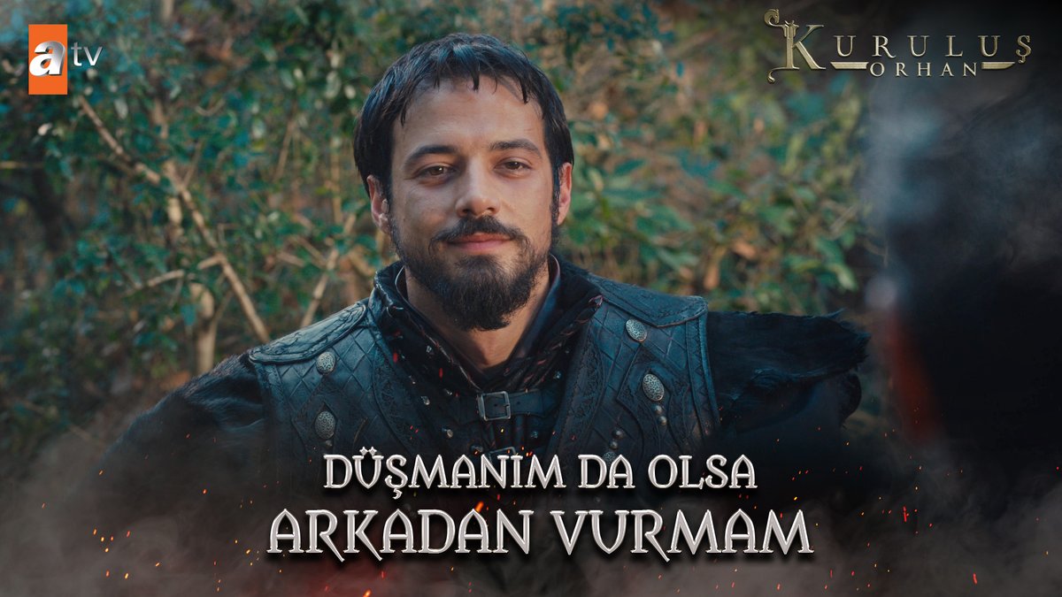 Düşmana ders verdi! "Düşmanım da olsa arkadan vurmak yazmaz bizim kitabımızda!" #KuruluşOrhan atv