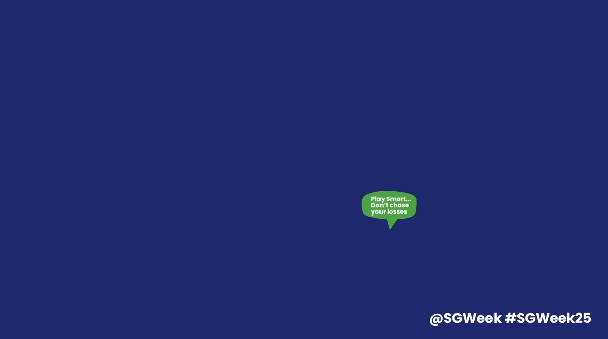 Lost a bet? Don't chase it. Chasing losses often leads to losing more. Know when to stop. #SGWeek25