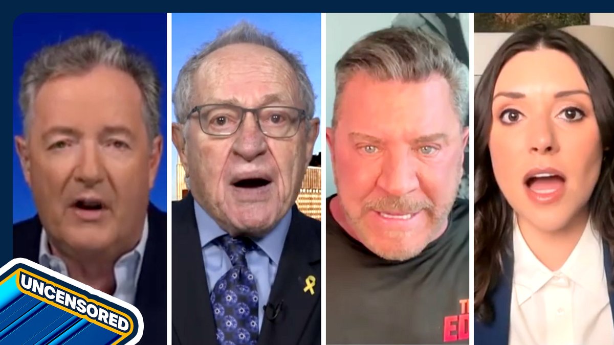 "I KNOW what's in those documents! I want them OUT there!" Epstein's emails leaked, mentioning Trump as well as Epstein's lawyer Alan Dershowitz - who joins Piers Morgan. Just dropped!👇 📺 🇺🇸 ERIC BOLLING 🇺🇸 | Mike Nellis | Marc Lamont Hill | Tara Palmeri