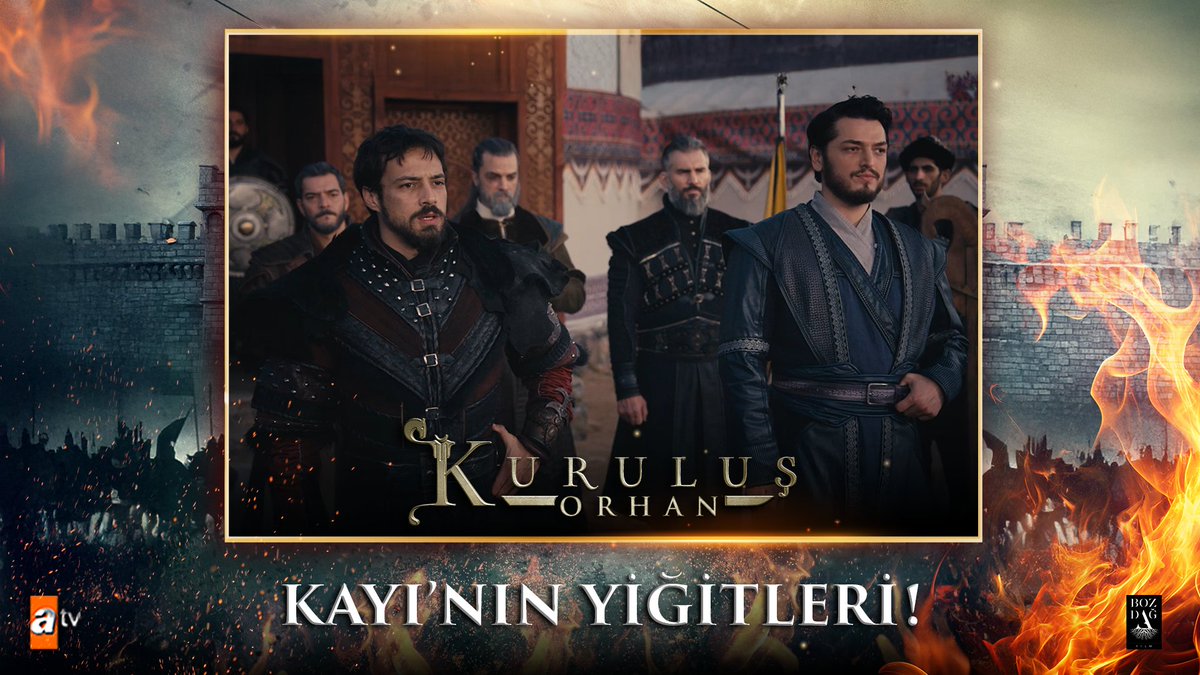 Kardeşler daima yan yana! 🔥 #KuruluşOrhan atv Bozdağ Film