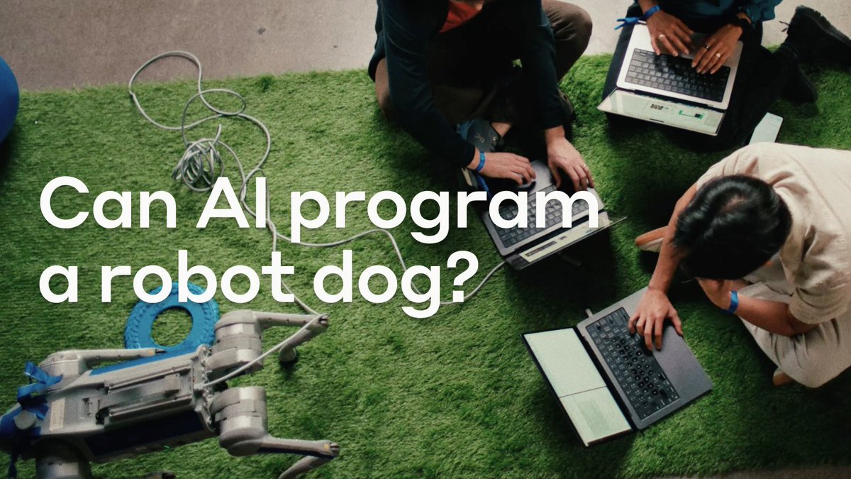 New Anthropic research: Project Fetch. We asked two teams of Anthropic researchers to program a robot dog. Neither team had any robotics expertise—but we let only one team use Claude. How did they do?