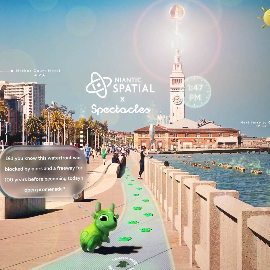 We were thrilled to have Niantic Spatial 🌎's Project Jade demo on Spectacles at Lens Fest 2025 to show the bleeding edge of what spatial, location-based experiences can be. Voices of VR host Kent Bye (Voices of VR) sat down with the team to talk how it came together, the role Snap’s tech stack plays in development, and what’s next for XR.