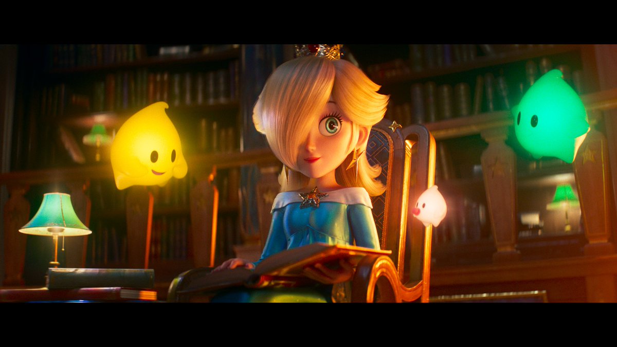 Brie Larson voices Rosalina. The Super Mario Galaxy Movie is only in theaters April 2026.