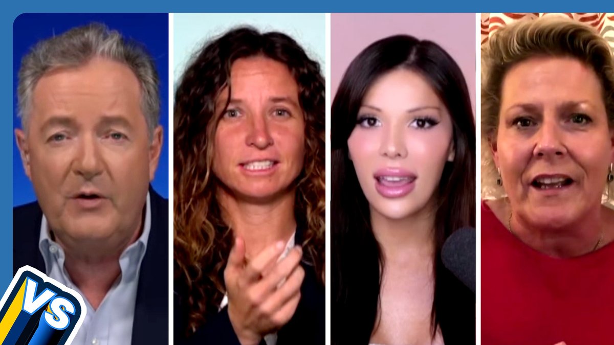 "Utterly cretinous absurdity..." Piers Morgan hosts a debate on the ban on trans athletes competing as women - just dropped 👇 📺 Piers Morgan | Dr Helen Webberley (she/her) | | Elizabeth Eddy | James barr