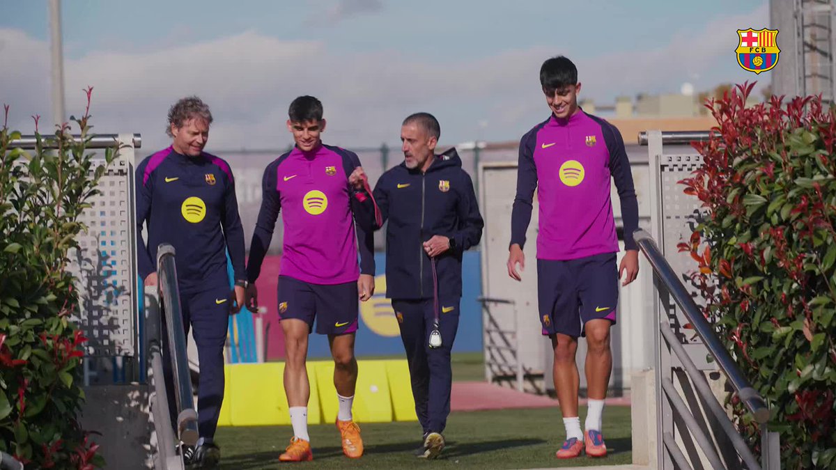 Another day, another training session at Ciutat Esportiva! 🧳