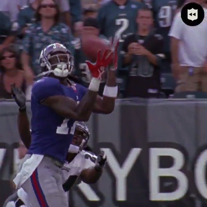 When the Giants defeated the Eagles in 2006 thanks to the first and only career walk-off Touchdown from Plaxico Burress and Eli Manning.