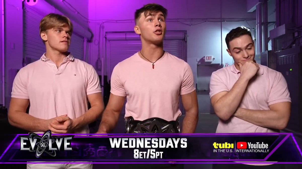 It’s an action-packed night on #WWEEvolve, but Evolve Champion Jackson Drake and Vanity Project have no plan of slowing down soon.. WWE Evolve streams TONIGHT only on Tubi at 8e/5p! WATCH HERE ▶️: