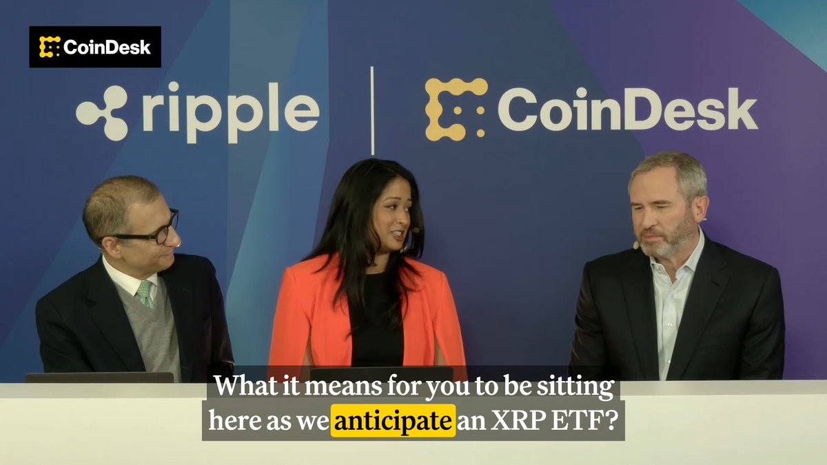 🔥 Ripple CEO Brad Garlinghouse explains why bridging DeFi and traditional finance has always been central to Ripple’s mission at Swell 2025.