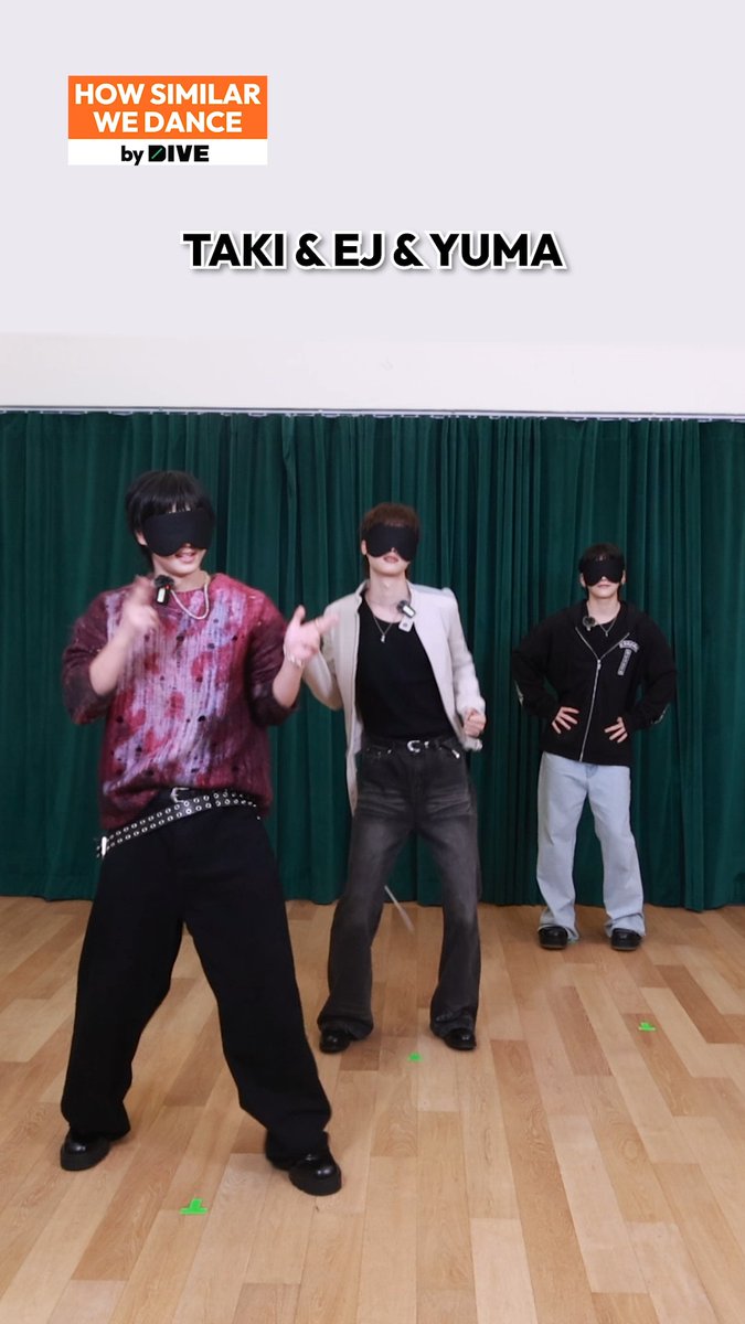 How similar does &amp;TEAM dance?! &TEAM OFFICIAL #andTEAM #앤팀 #EJ #NICHOLAS #YUMA #TAKI #MAKI #DIVEStudios