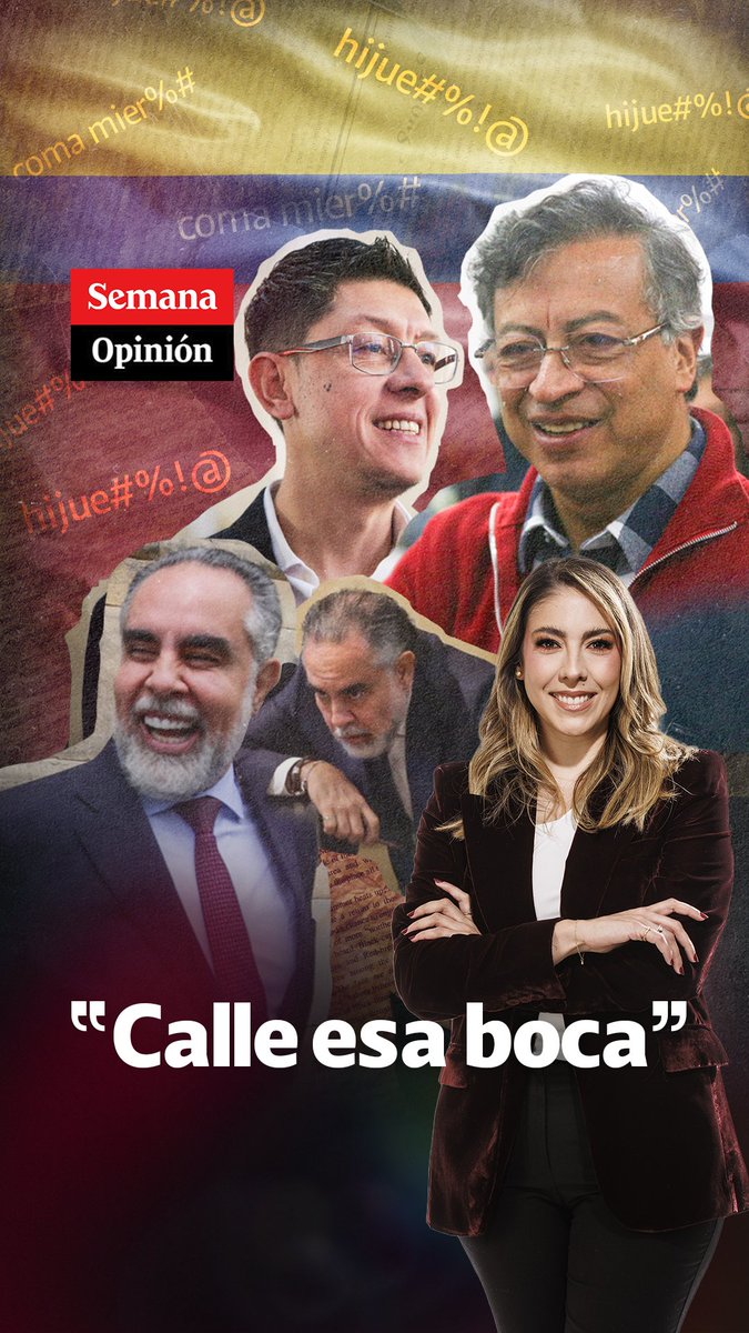 Benedetti insultó a la magistrada Cristina Lombana, pero no es un caso aislado. El ministro de Educación, Daniel Rojas, trina; Petro maldice… y así gobiernan. Si el próximo presidente llega sin madrazos, ya es una evolución