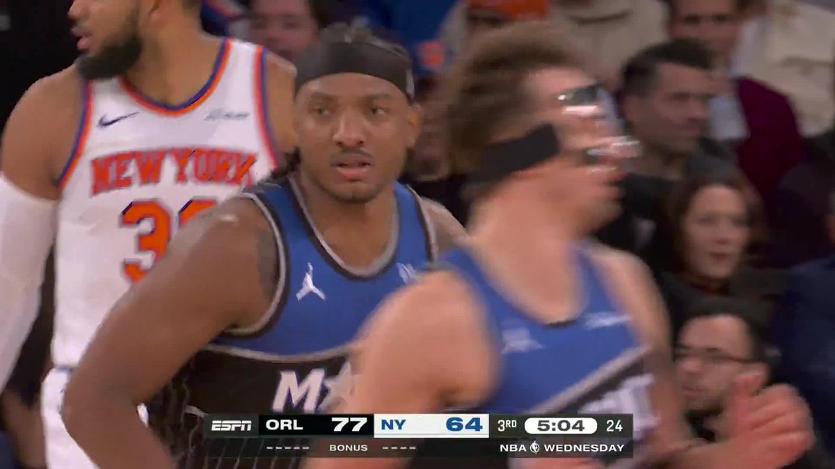 WENDELL CARTER JR. OVER KAT AND OG 🔥 ▶️ Watch Magic-Knicks on ESPN and the ESPN App