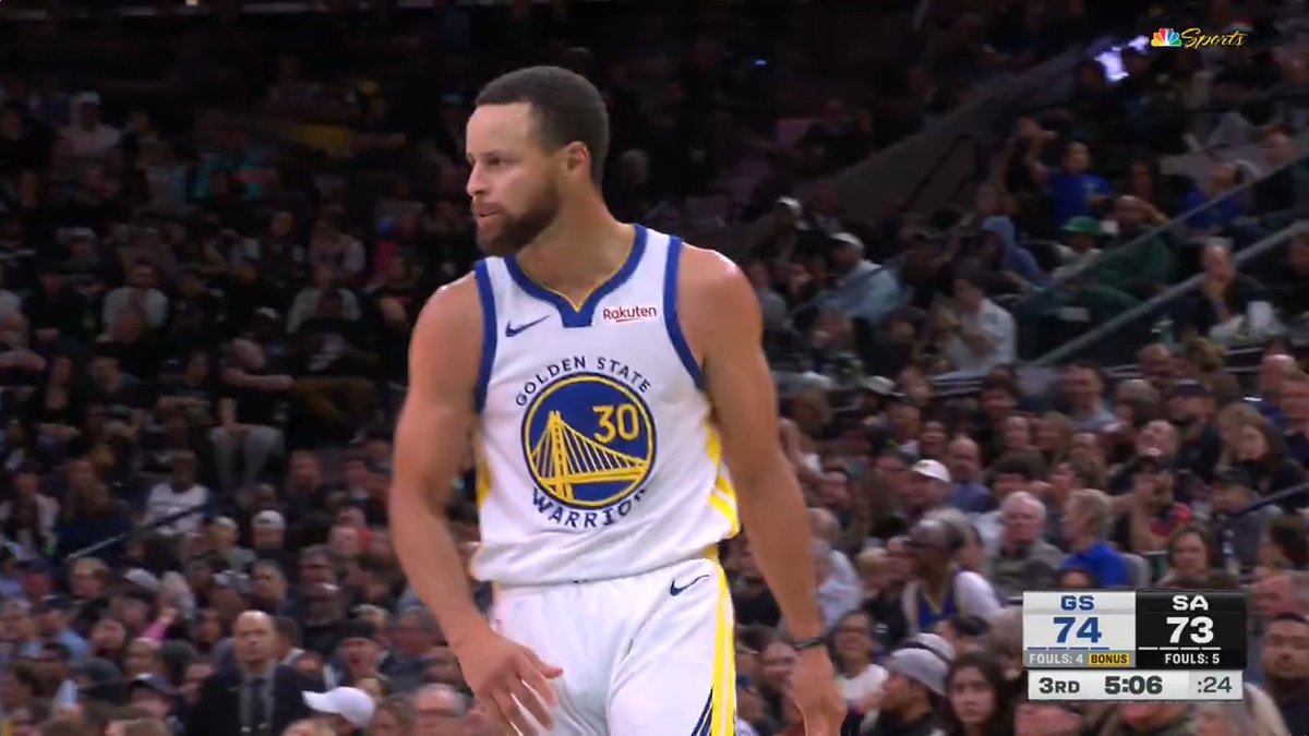 Stephen Curry 👌 📺 NBC Sports Bay Area & CA