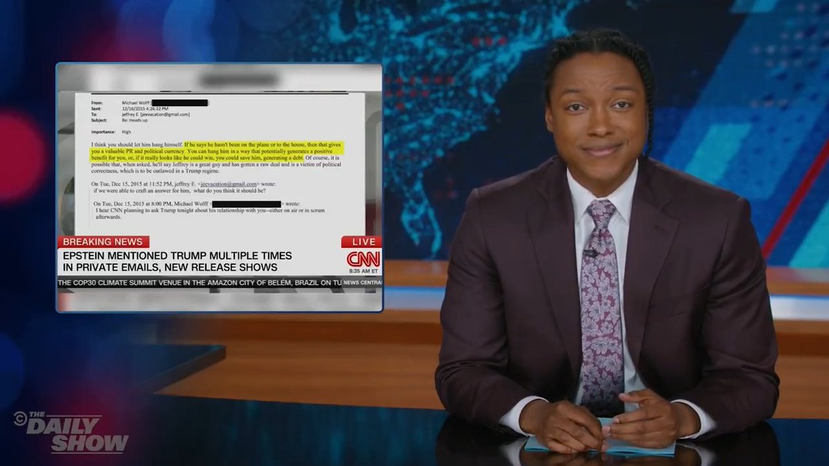 Epstein’s emails make Trump look so guilty, it's crazy we still have to say "allegedly" at this point