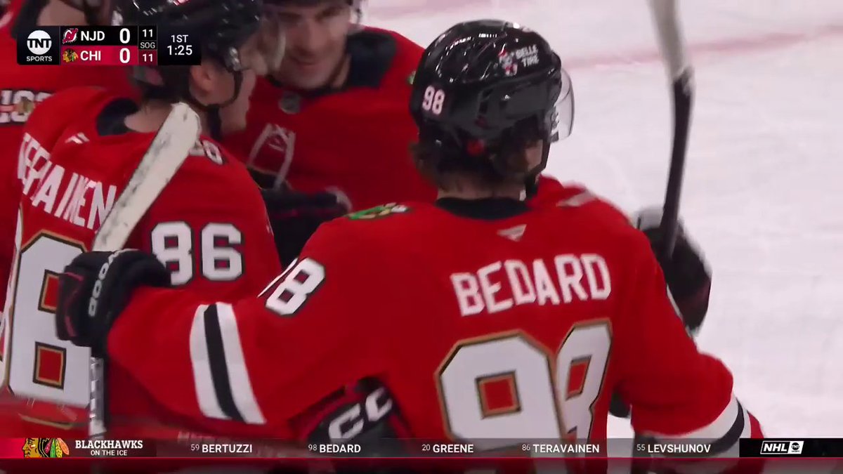WHAT CAN'T HE DO?? BEDARD'S FOURTH GOAL IN FOUR STRAIGHT GAMES 🔥 📺: NHLonTNT &amp; Actually HBO Max ➡️
