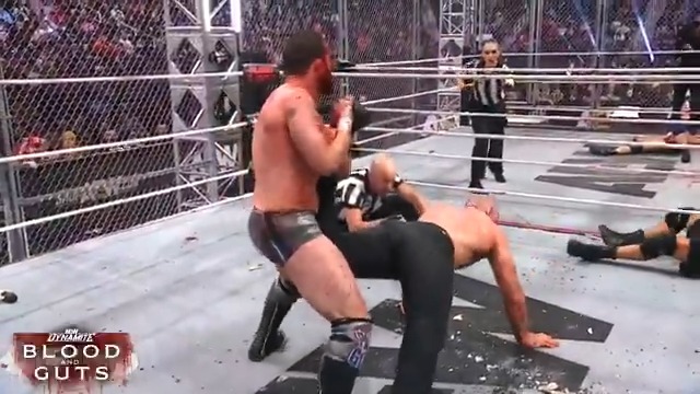 WHAT A RALLY! THE DEATH RIDERS GO DOWN! Watch #AEWDynamite Blood & Guts LIVE on TBS & HBO Max