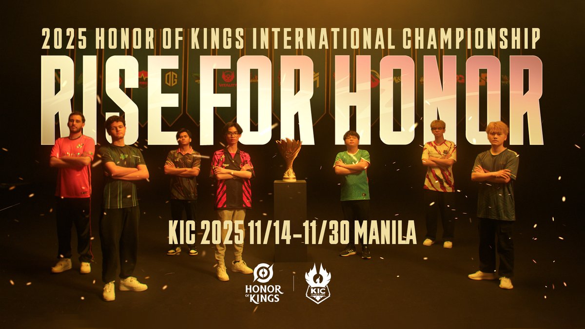 Official #KIC2025 trailer now live — Its time to rise from the flames and chase the Ultimate Honor🔥 #shinehok #2025HOK #HonorofKings #HOKEsports
