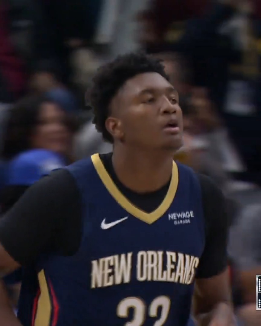A career night for Derik Queen: 26 PTS (12/18 FG) 7 REB 4 AST