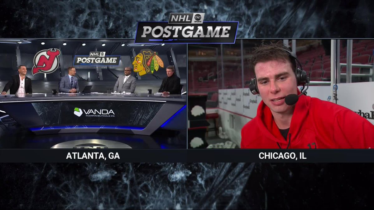 What a game for Simon Nemec... -OT GWG -Hat Trick -Gets to hear The Great One compliment him on the performance 🔥