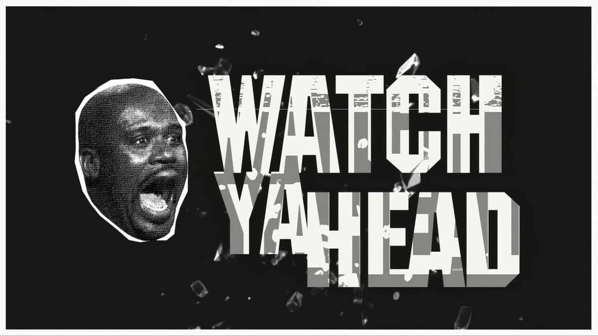 "WATCH YA HEAD!" 🗣️ SHAQ is trying to get the whole crew to catch on 😂