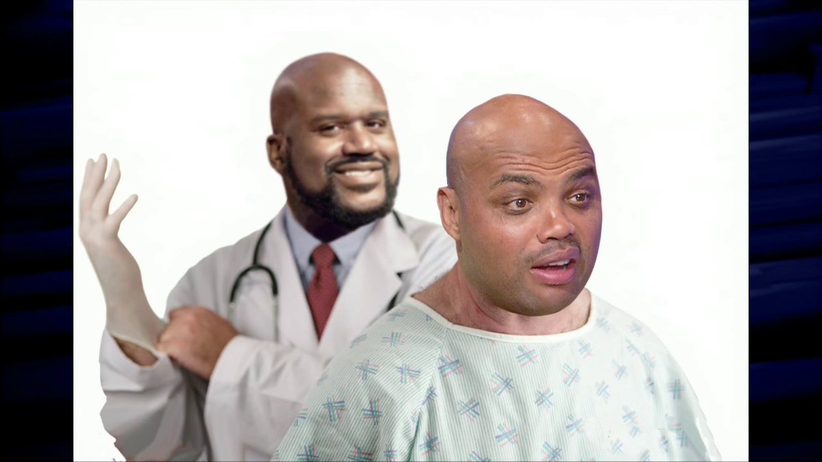 Safe to say Inside the NBA won't be entering the medical field anytime soon 😭