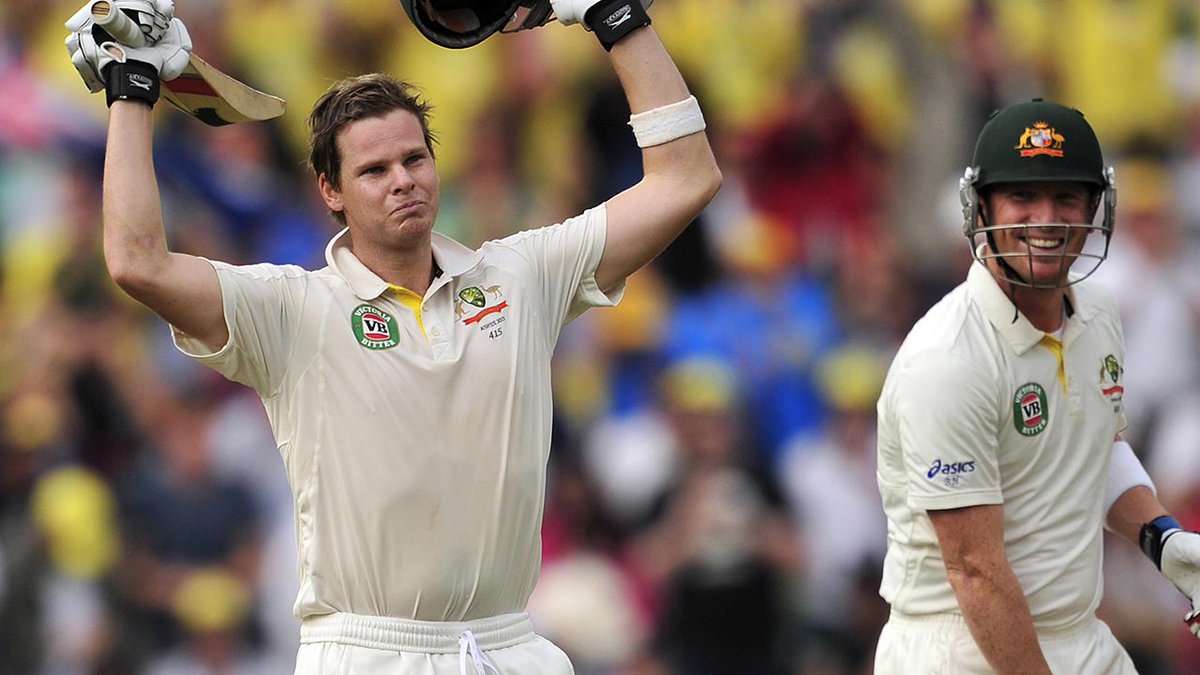 Most runs in #TheAshes since 2010: Steve Smith 2000: Steve Smith 1990: Steve Smith 1980: Steve Smith 1970: Steve Smith 1960: Steve Smith 1950: Steve Smith 1940: Steve Smith 1934: Steve Smith 1933: Don Bradman Most runs in #TheAshes in last 90 Years🫡
