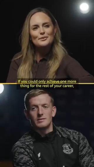 Jordan Pickford didn't hesitate with his answer when asked about achieving one more thing for the rest of his career 🗣💬