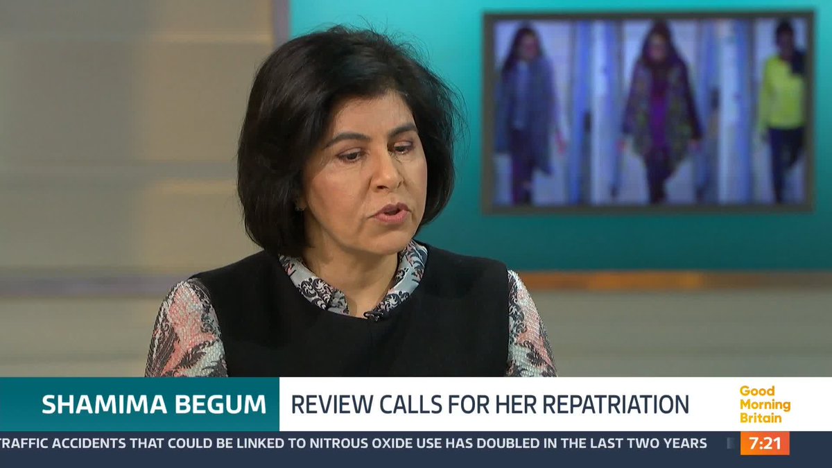 'Had Shamima Begum's father not been born in Bangladesh, then Shamima Begum would not have been stripped of her citizenship,' says, Sayeeda Warsi. She is one of the commissioners of the review for Shamima Begum's repatriation.