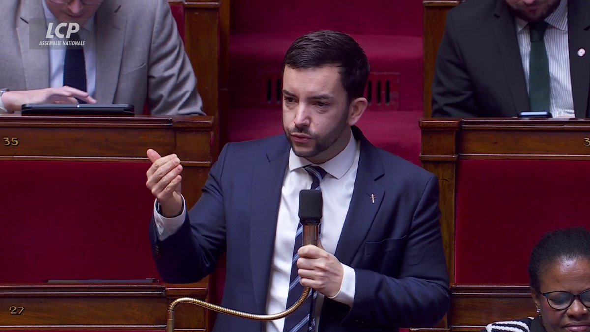 Suppression de l'abattement de 10% sur les pensions de retraites : "Aucun retraité n'a volé sa pension, les retraités ont cotisé, les retraités ont travaillé", affirme Jean-Philippe Tanguy Ⓜ️. #DirectAN #Budget2026
