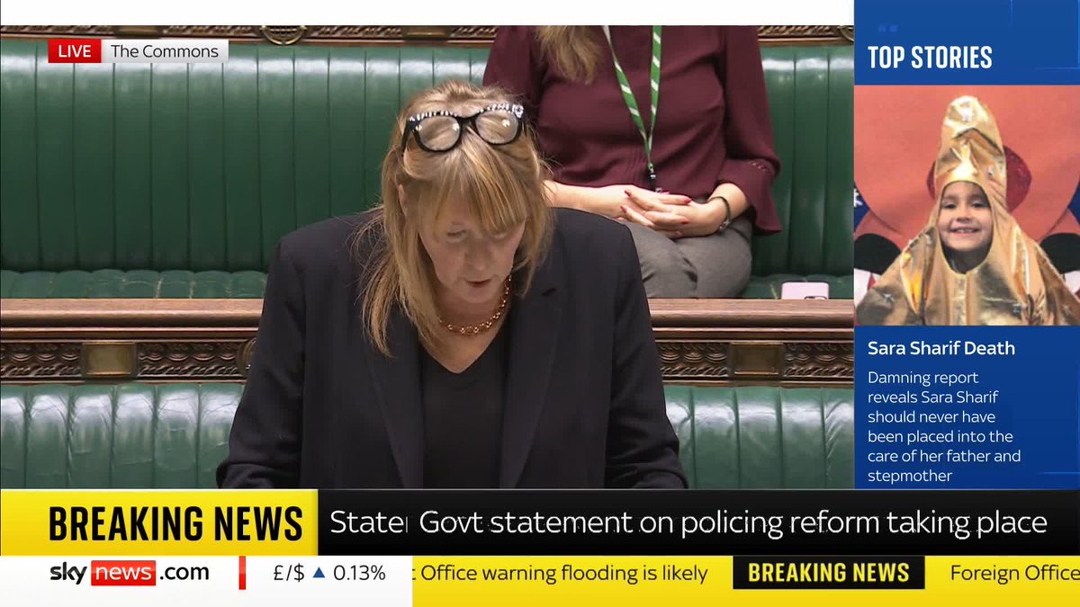 BREAKING: Police and crime commissioners, the elected officials responsible for oversight of local policing, will be scrapped. The government says the current governance model 'hasn't delivered what it was set up to achieve'. 📺 Sky 501 and YT