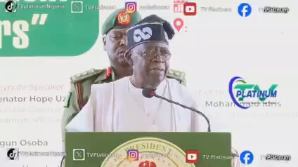 "We may be Poor, but Poverty will not be our master. We’re going to come out of it" - Pres. Tinubu