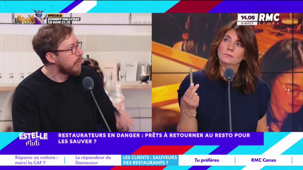 🍽️ Prêts à retourner au resto pour les sauver ? 🎙️ Pierre Rondeau : "Pourquoi je devrais aller les aider ? Ces restaurants doivent fermer ! Si t'as pas assez de clients, c'est ta faute ! Trop de restaurants, pas assez bons, trop chers, remettez-vous en question" #EstelleMidi