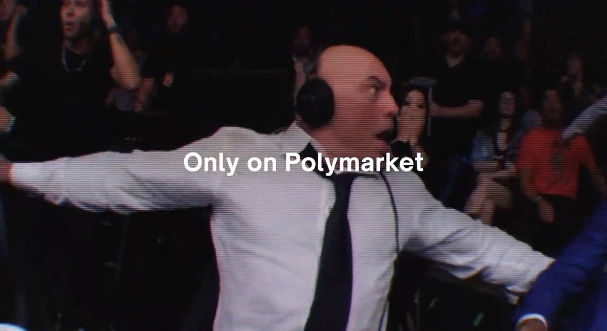AAAAAND NEW… Official Exclusive Prediction Market of the UFC &amp; TKO. POLYMARKET