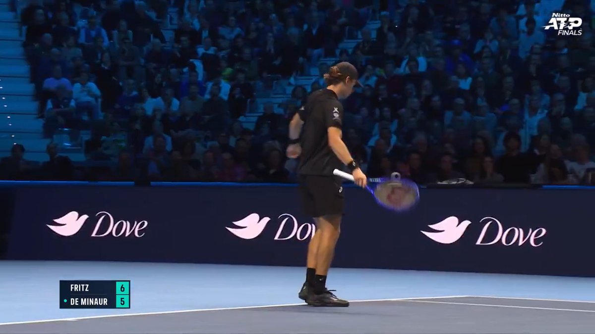 Grip it and RIP IT 🚀 Alex de Minaur | #NittoATPFinals