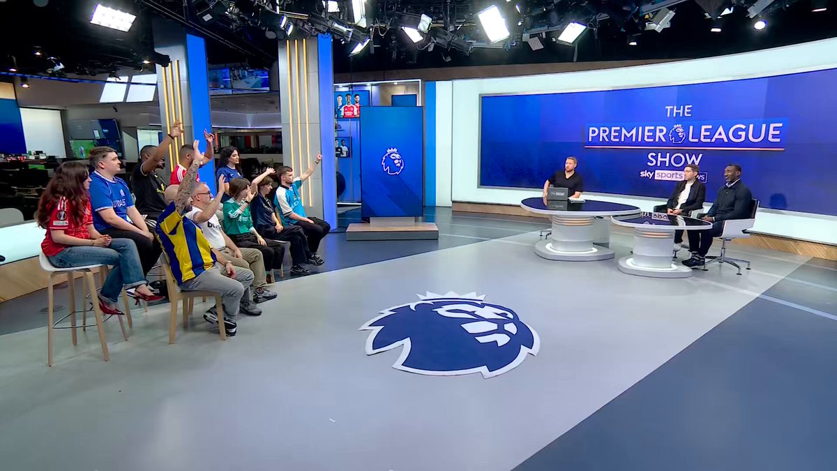 yesterday at Sky Studios in Laaandan. #LUFC #CFC