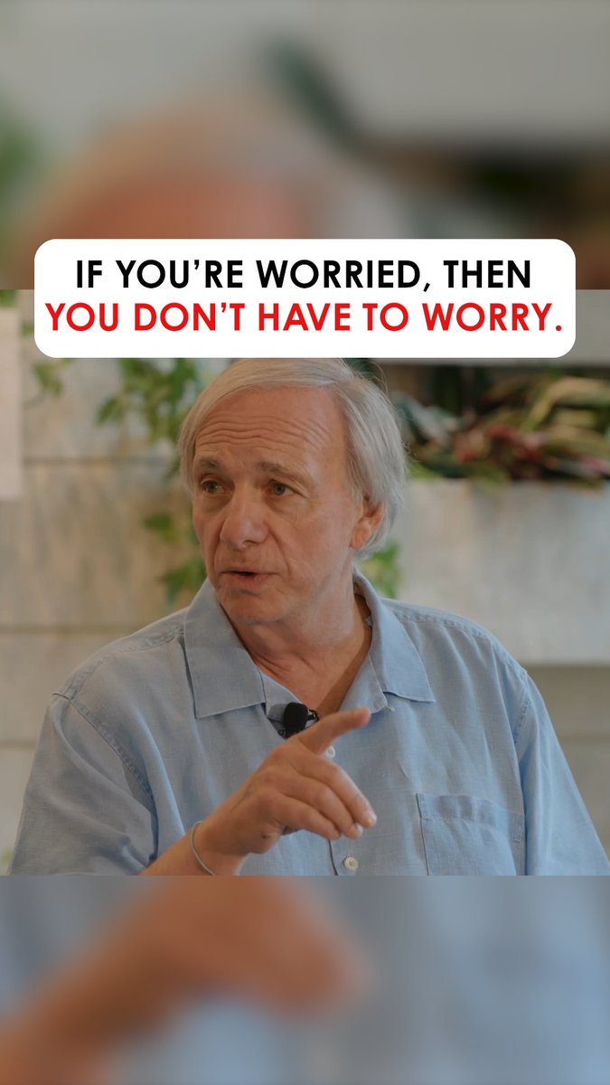 One of my principles is that if you’re worried, you don’t need to worry — and if you’re not worried, you need to worry. That’s because worrying about what can go wrong will protect you and not worrying about what can go wrong will leave you exposed. I’ve found this to be true in business, and in life.