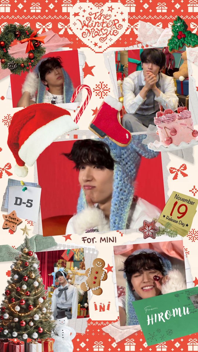 [D-5] ❄️:*･ﾟ "THE WINTER MAGIC" : #HIROMU INI WINTER SINGLE 2025.11.19 RELEASE #髙塚大夢 #TAKATSUKAHIROMU #INI #INI_THE_WINTER_MAGIC #ウィンマジ