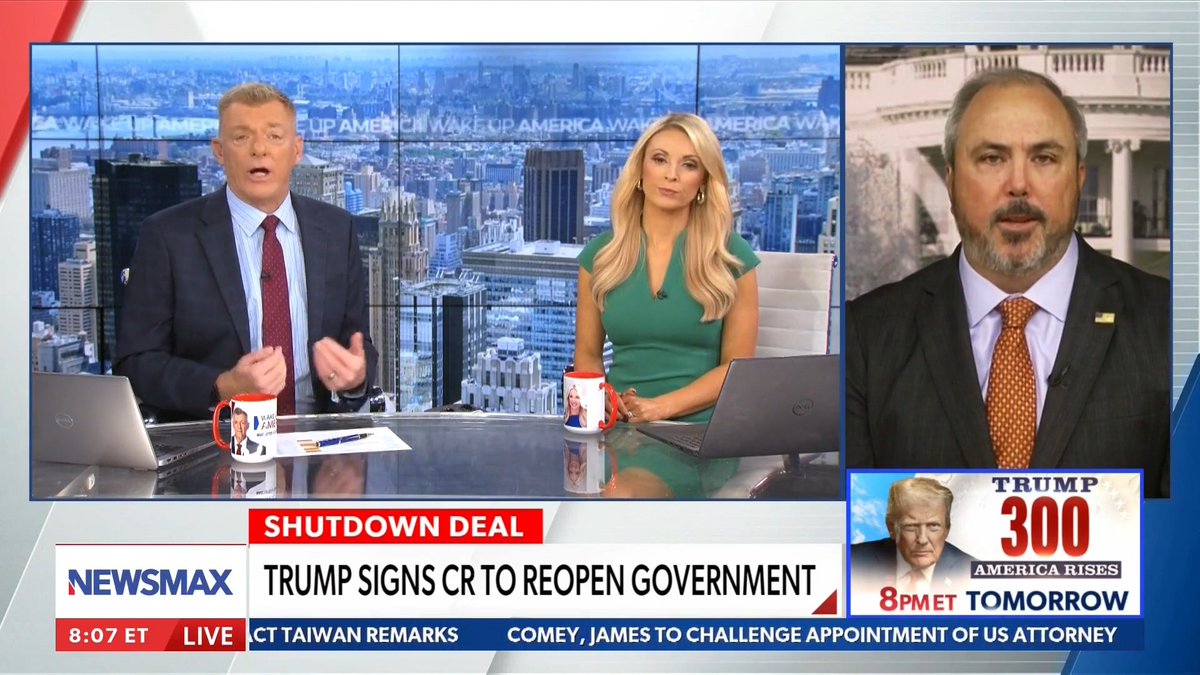 The only thing uniting the Democrats is their Trump derangement syndrome. "That's what this shutdown was all about, it's their effort to stop the President and all the good things he is doing.” RNC Chairman Joe Gruters