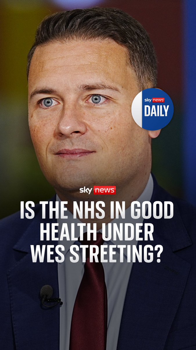 Is the NHS in good health under Wes Streeting and what’s the true state of the NHS under his leadership? Niall Paterson is joined by former NHS Trust chairman Roy Lilley 💙 and health correspondent Ashish Joshi Listen now 🔗